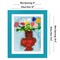 Americanflat 10x12.5 Kids Art Frame - 8.5x11 with Mat or 10x12.5 without Mat - Kids Artwork Frame - Magnetic Frame Closure - Shatter Resistant Glass - Hanging Hardware